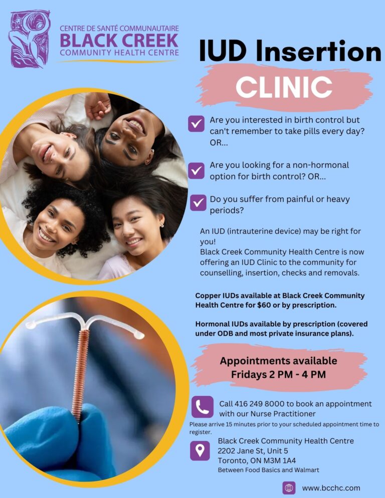 IUD Clinic Fridays