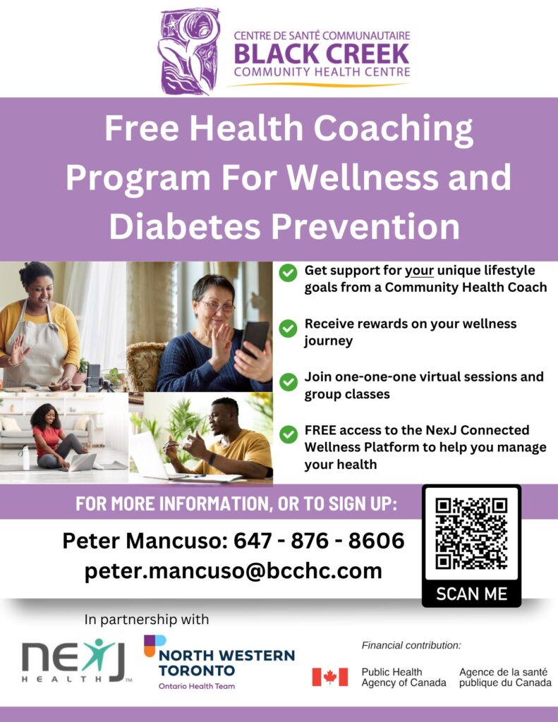 Health Coaching to Wellness - Diabetes Prevention