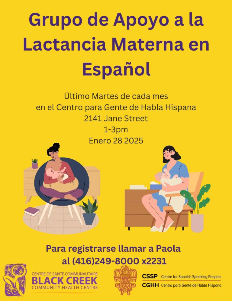 Spanish Breastfeeding support group - January