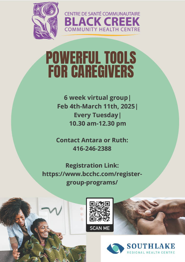 Powerful Tools for Caregivers - Feb and March sessions