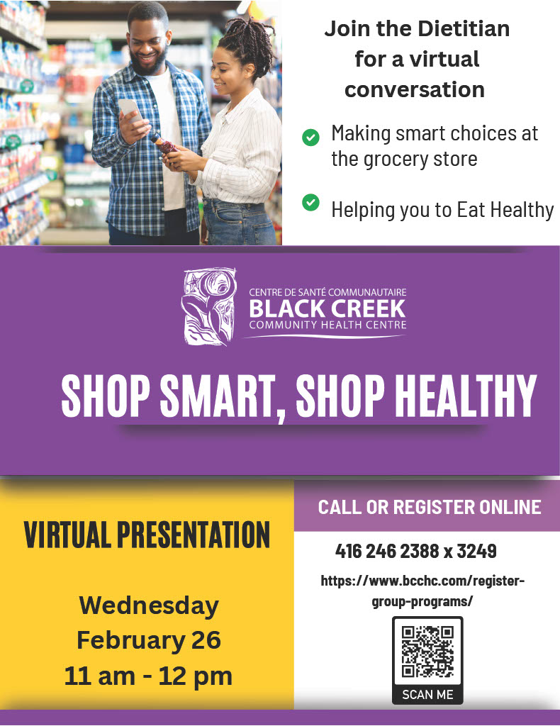 Shop Smart, Shop Healthy - Feb 26